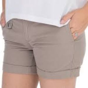 Banana Republic Chino Khaki Shorts Sz 4